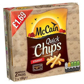 McCain Quick Chips Straight 2 x 100g (200g) - (Case of 12)  Adomoo